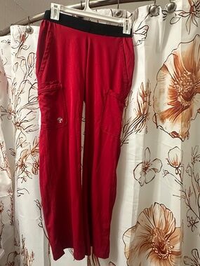 Red Scrub Pants